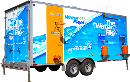 On-site potable water keeps workers safe, hydrated, and compliant with OSHA heat safety guidelines.